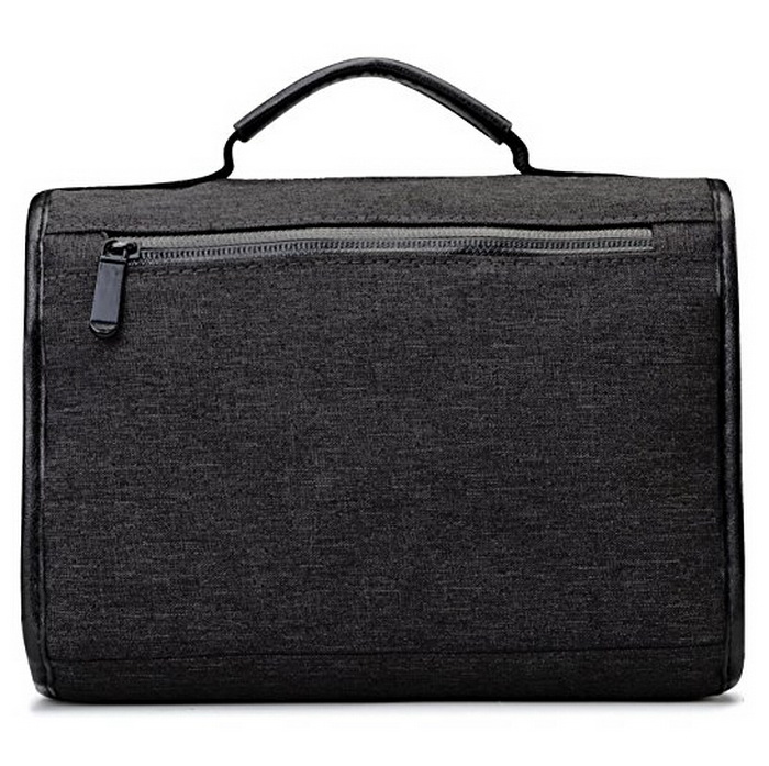 Hanging Toiletry Travel Organizer Bag For Men Roomy Collapsible Water Resistant