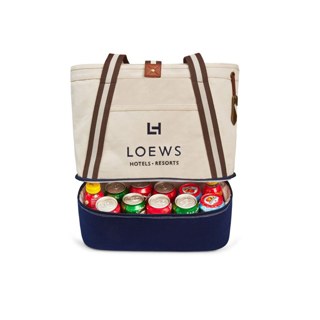 beach bag with cooler compartment