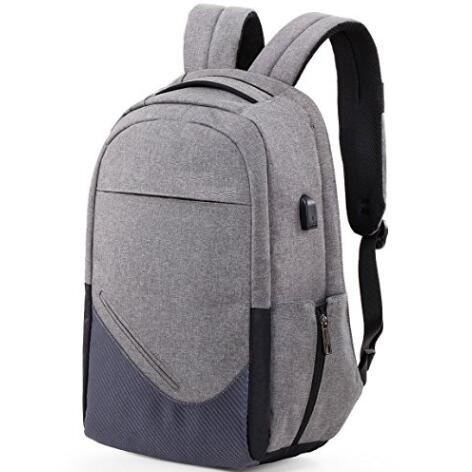 Custom 17 Inch Affordable Laptop Backpack Business With USB Charging Port And Waterproof