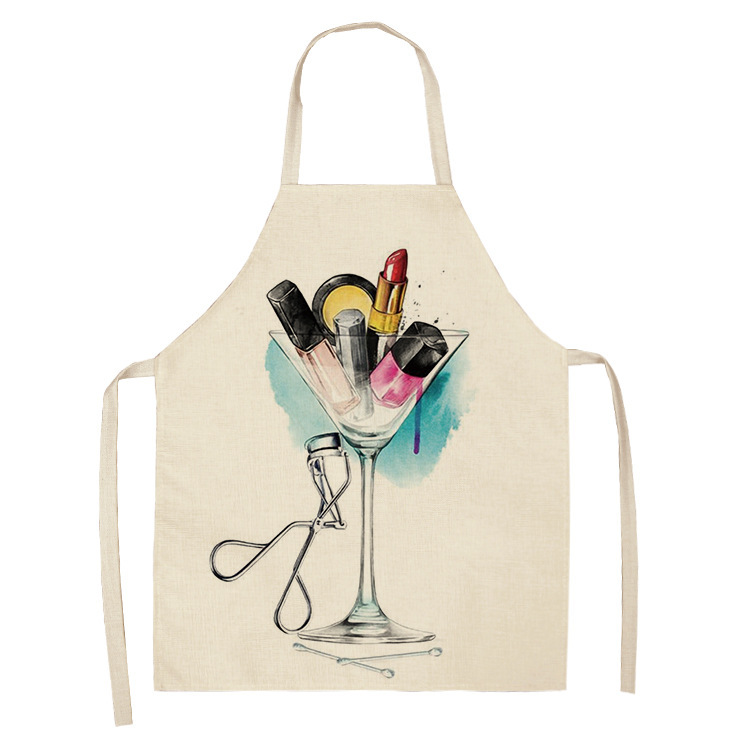 Customized Printing Mommy And Kids Aprons Set Cotton Waterproof Apron
