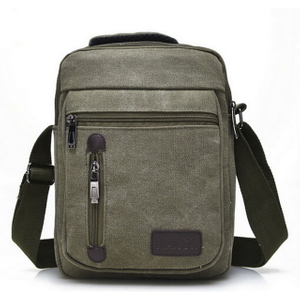 Canvas Crossbody Satchel Bag Shoulder Messenger Bag For Daily Travel