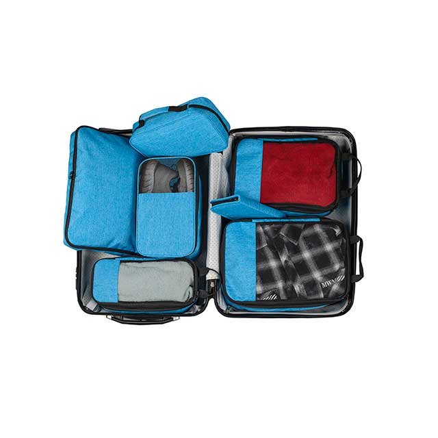 Travel Organizers Packing Cubes & Bags 7pcs Set