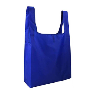 210D Foldable Shopping Bag Durable In Pouch With Zipper